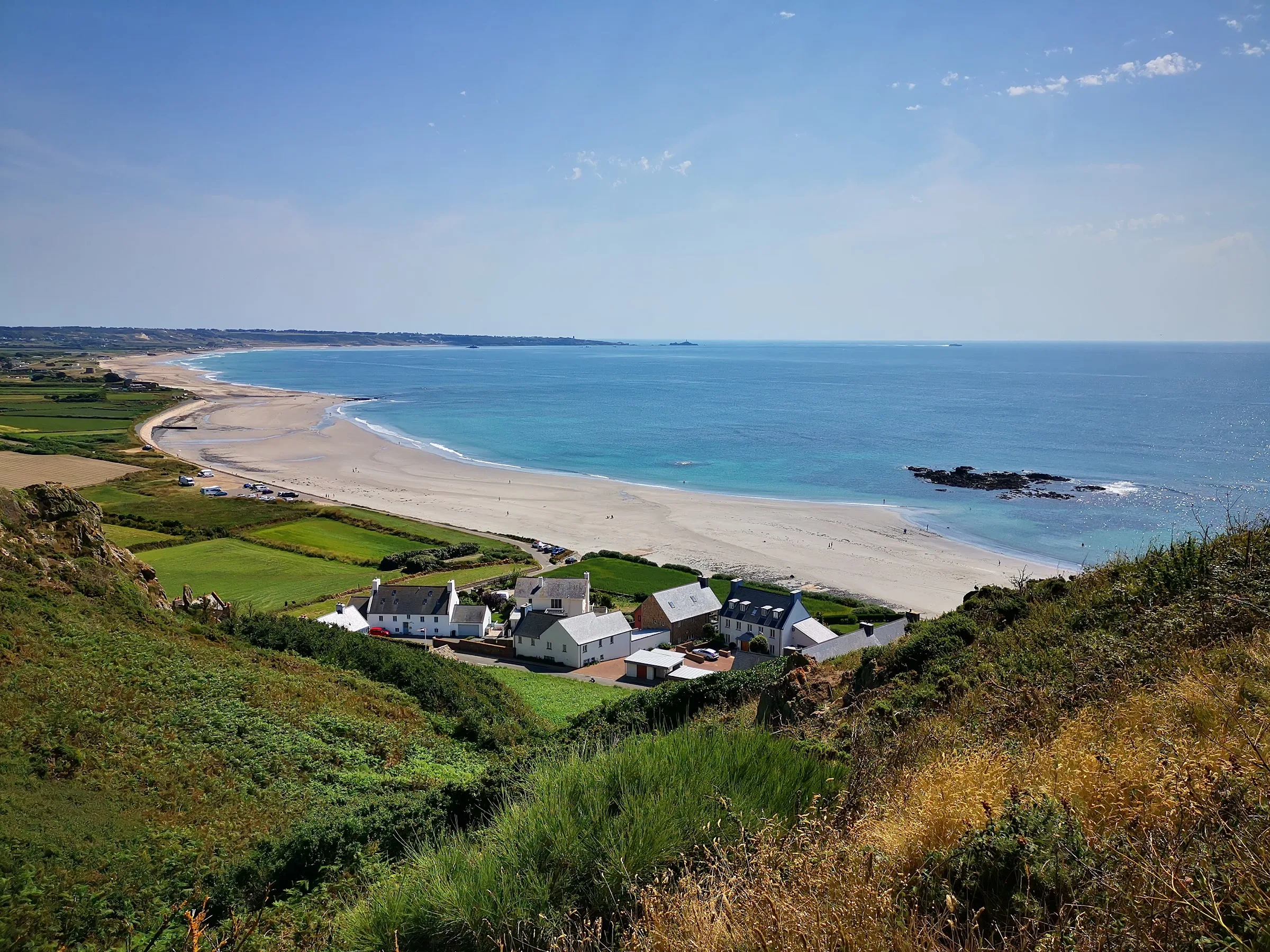 Surf lesson at St Ouen's Bay — Jersey