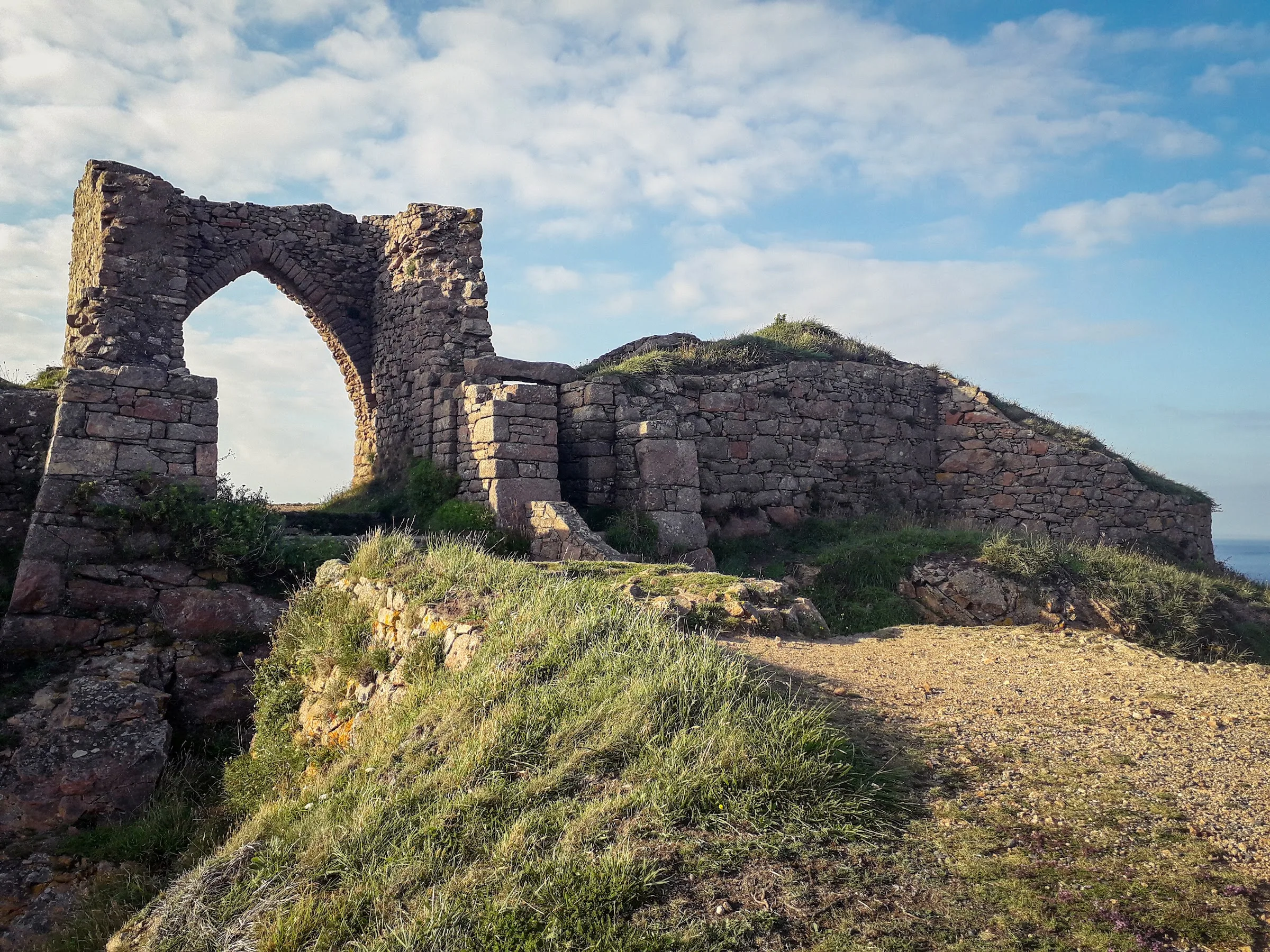 Les Landes & Grosnez Castle — Jersey