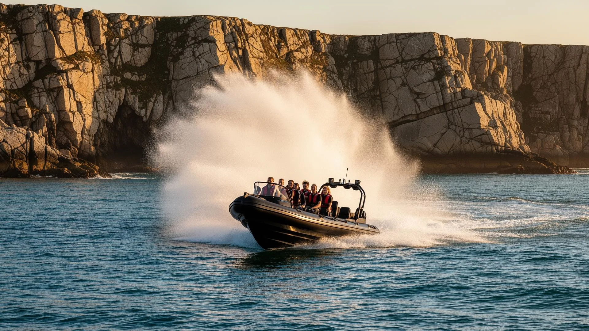 RIB speed boat coastal safari — Jersey