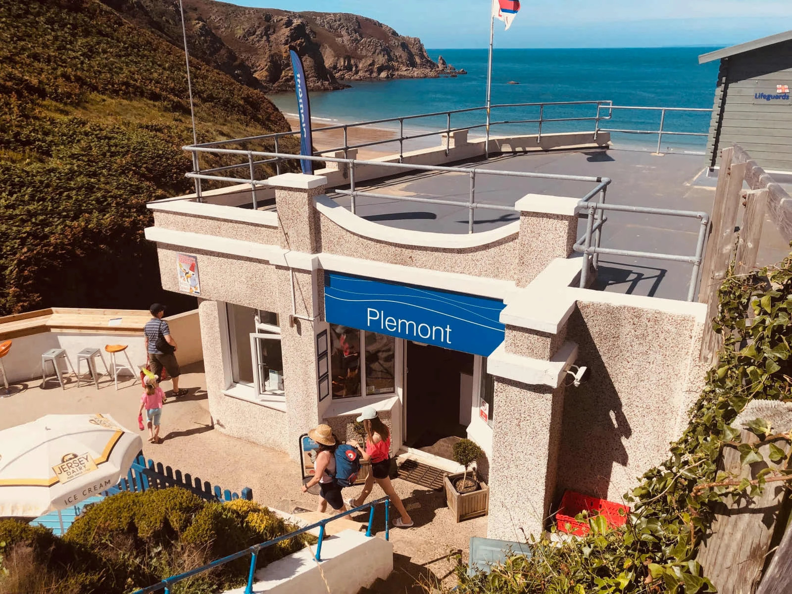Plémont Beach Café — Jersey