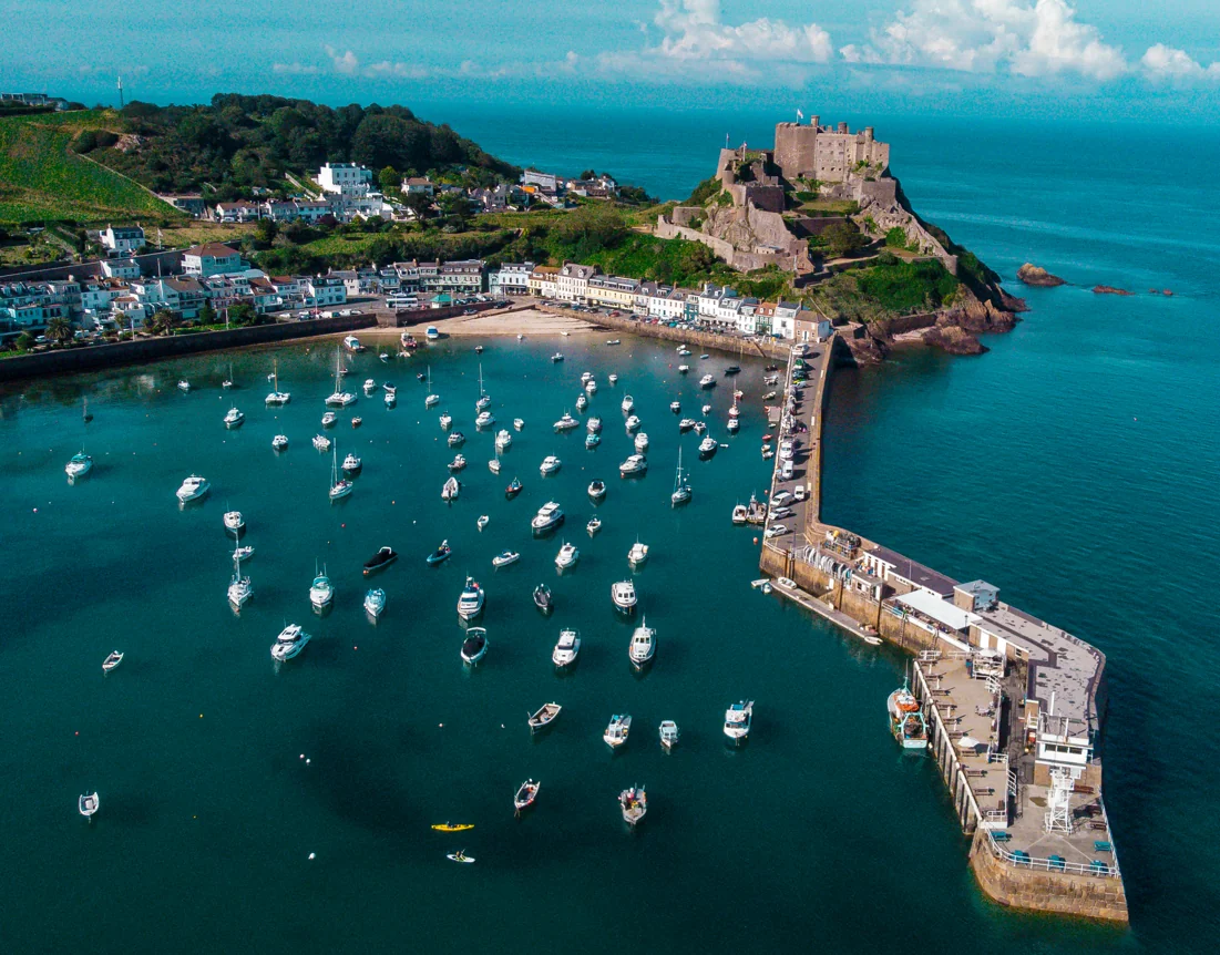 Gorey Harbour & Mont Orgueil