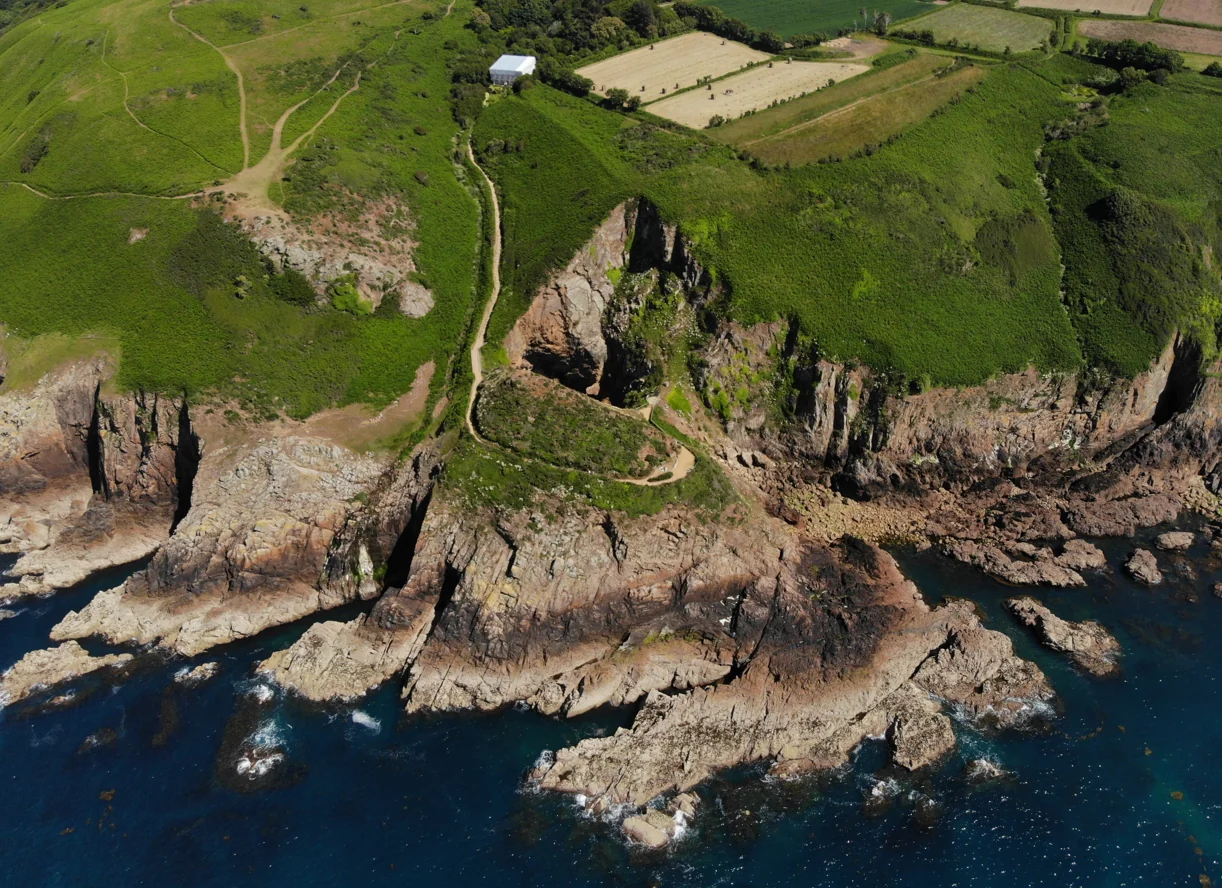 Jersey’s rugged coastline