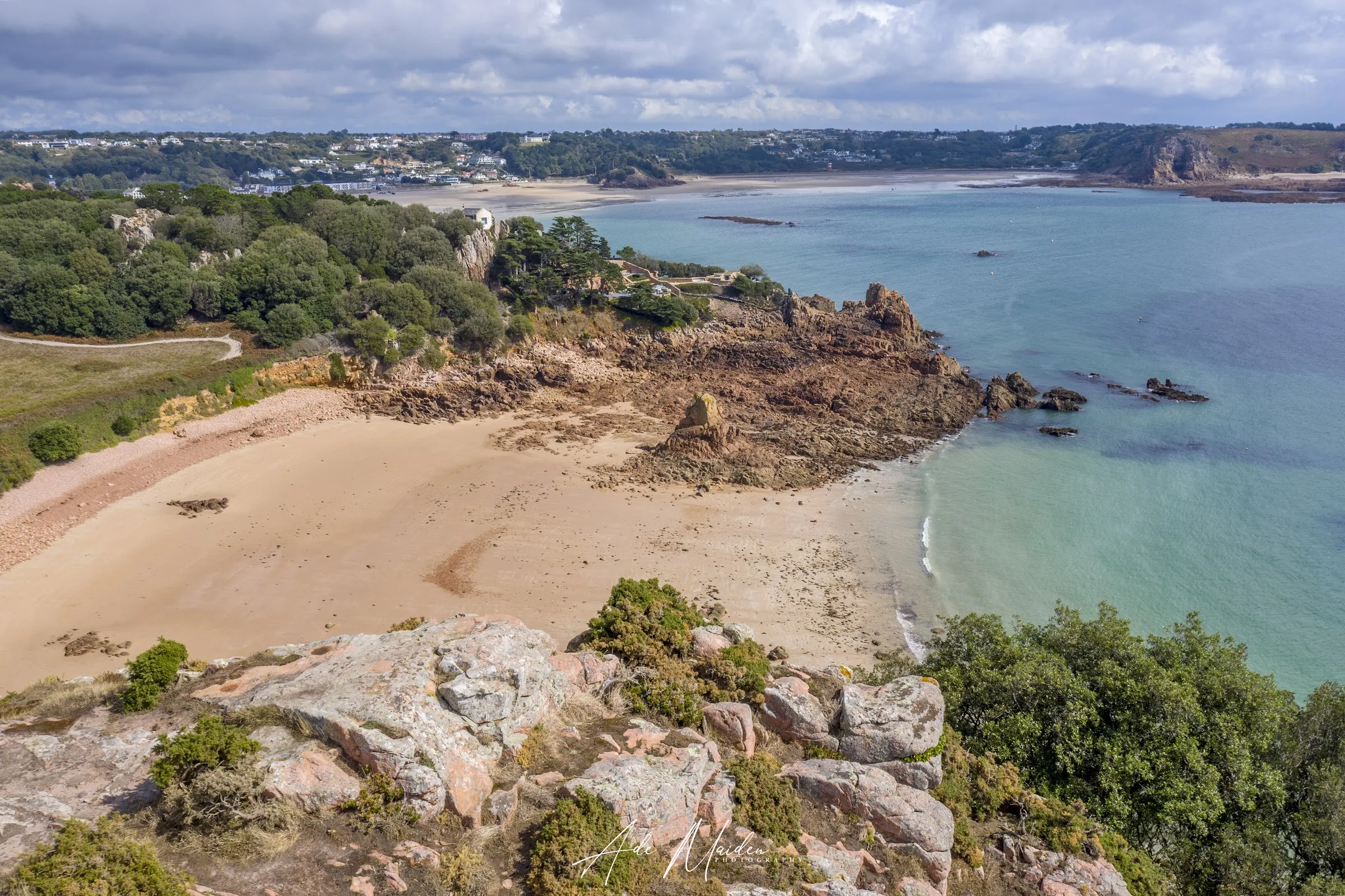 Hidden swim at Beauport Bay — Jersey